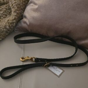 NWT- MacKenzie - Childs Leather Pet Lead